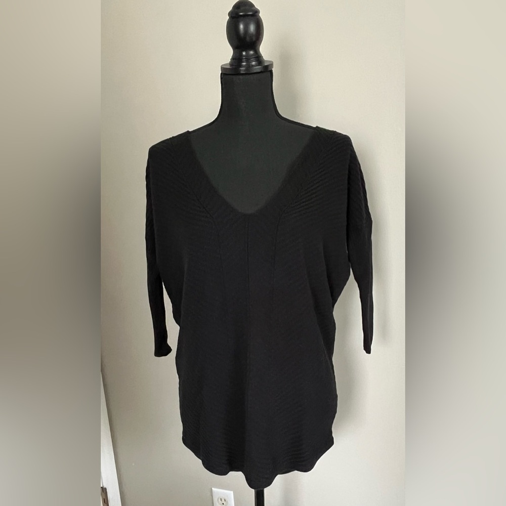 Express women’s XS black sweater, dolman 3/4 sleeve